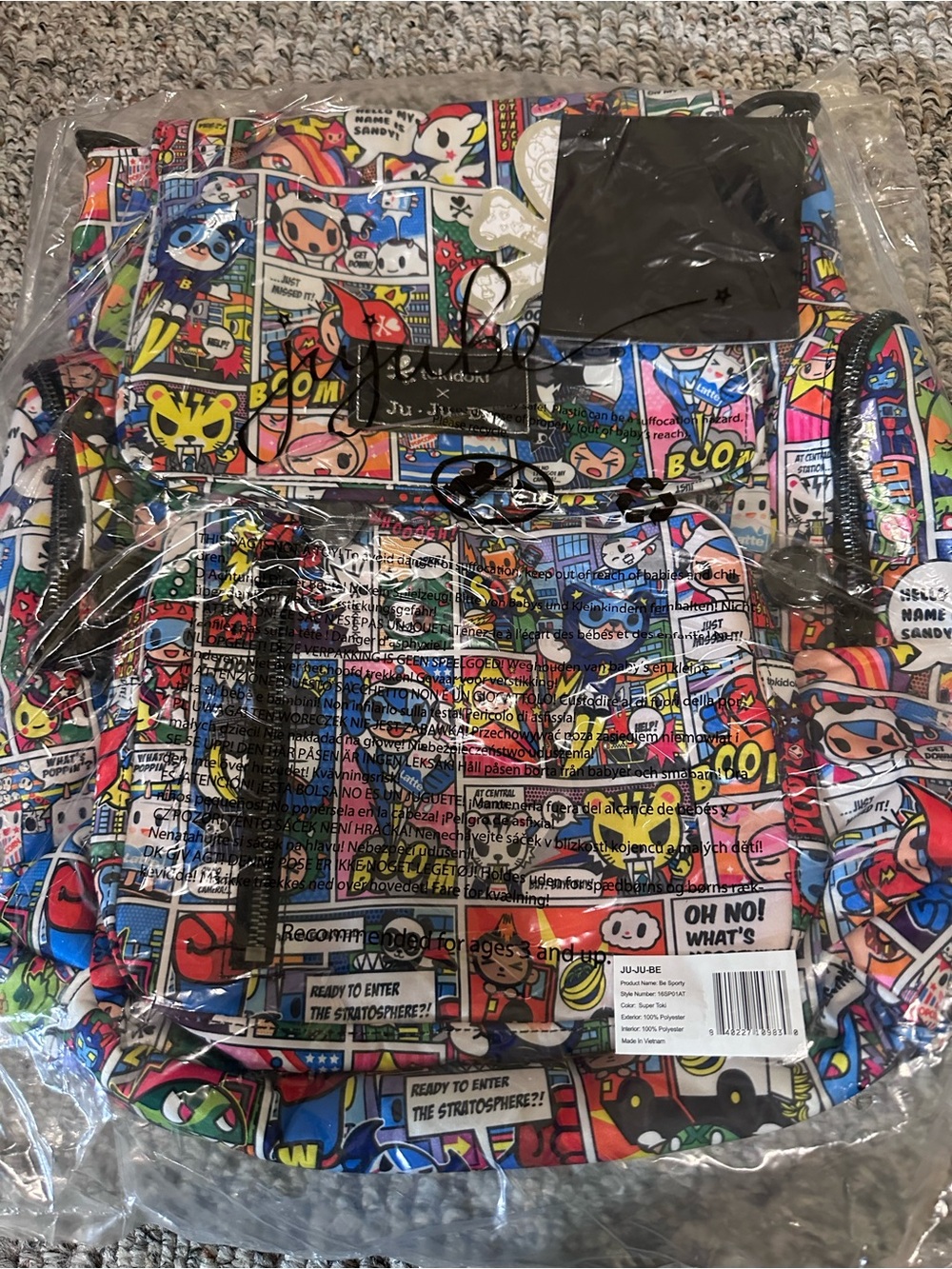 Ju-Ju-Be x Tokidoki Super Toki Be Sporty